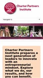 Mobile Screenshot of charterpartnersinstitute.org
